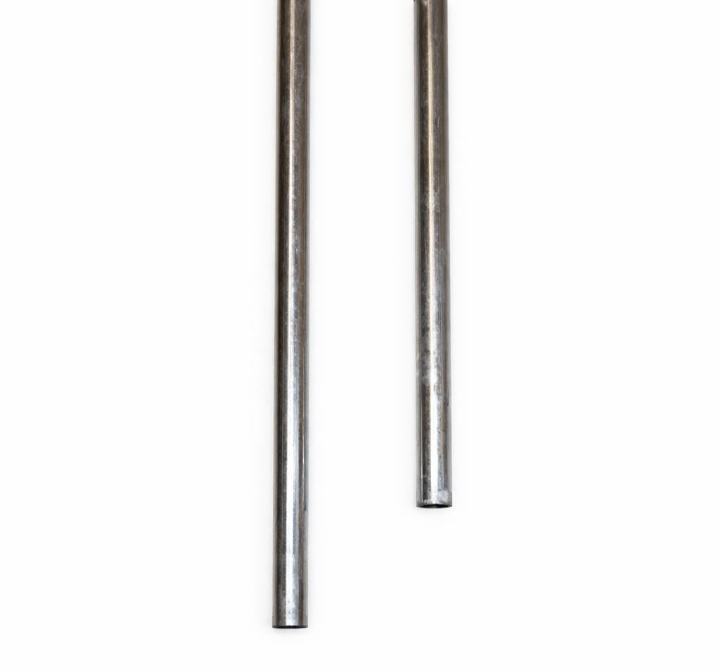 Stängselstolpe av varmförzinkat rundrör Ø32 mm