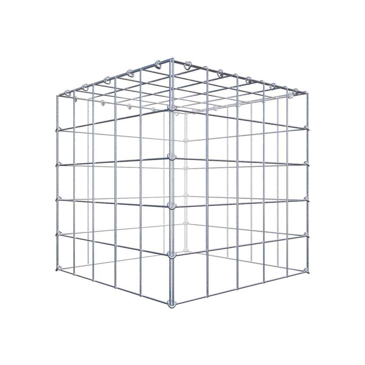 Extra gabion typ 3 50 cm x 50 cm x 50 cm (L x H x D), maskstorlek 10 cm x 10 cm, C-ring