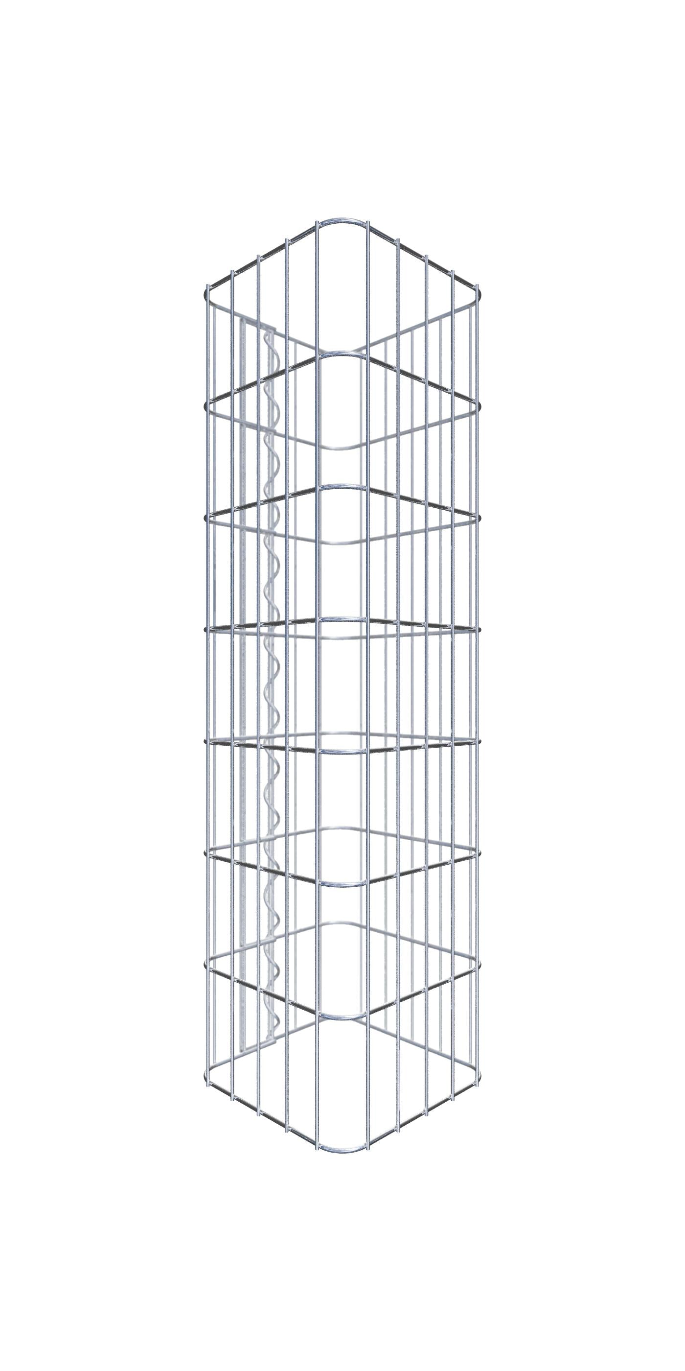 Gabionpelare 27 x 27 cm, MW 5 x 10 cm kvadrat