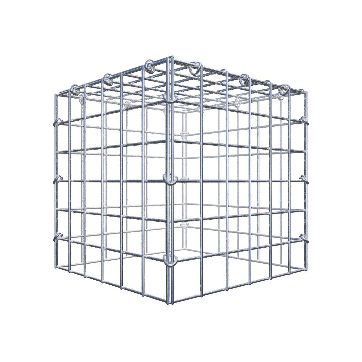 Extra gabion typ 3 30 cm x 30 cm x 30 cm (L x H x D), maskstorlek 5 cm x 5 cm, C-ring