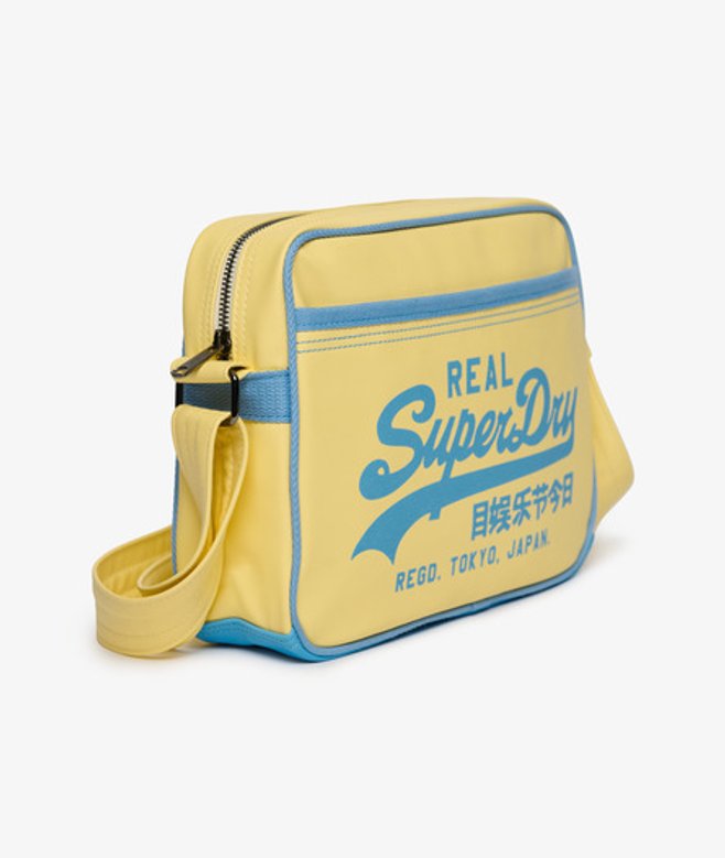 Superdry Damen Mini Alumni Crossbody-tasche Yellow - Größe: 1Größe