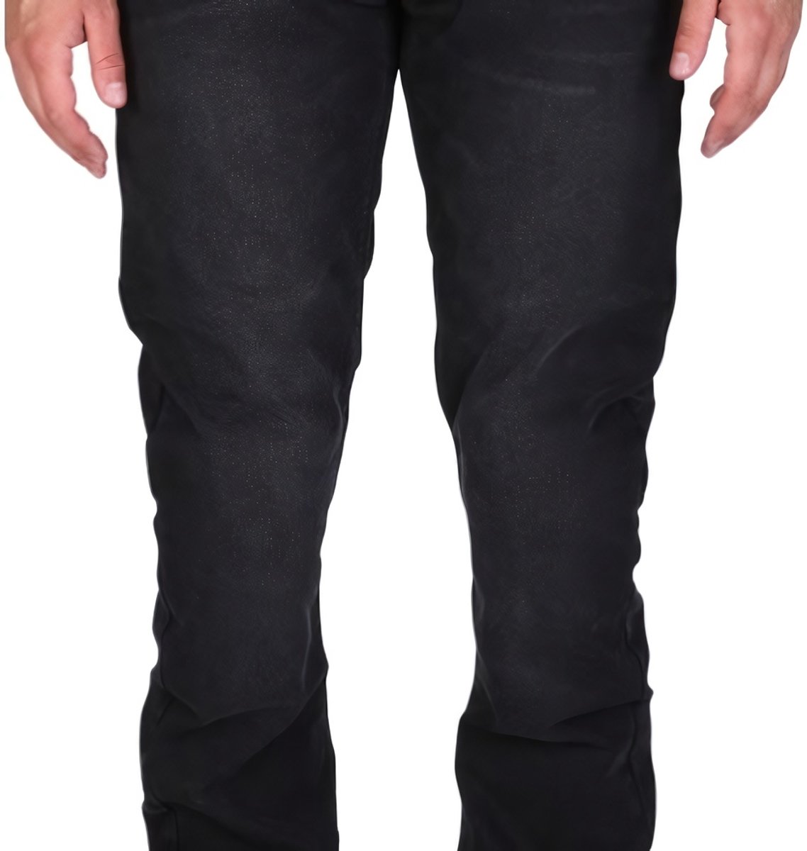 MODEKA Glenn II, Men's motorcycle jeans, Soft Wash Black Lenght 34