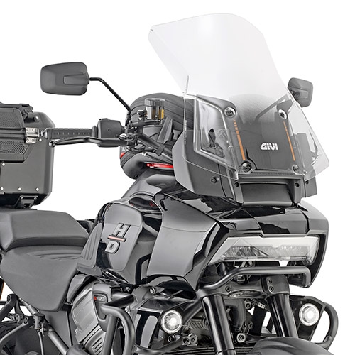 GIVI Windshield, for motorcycles and scooters, 8400DT Transparent excl. mounting kit