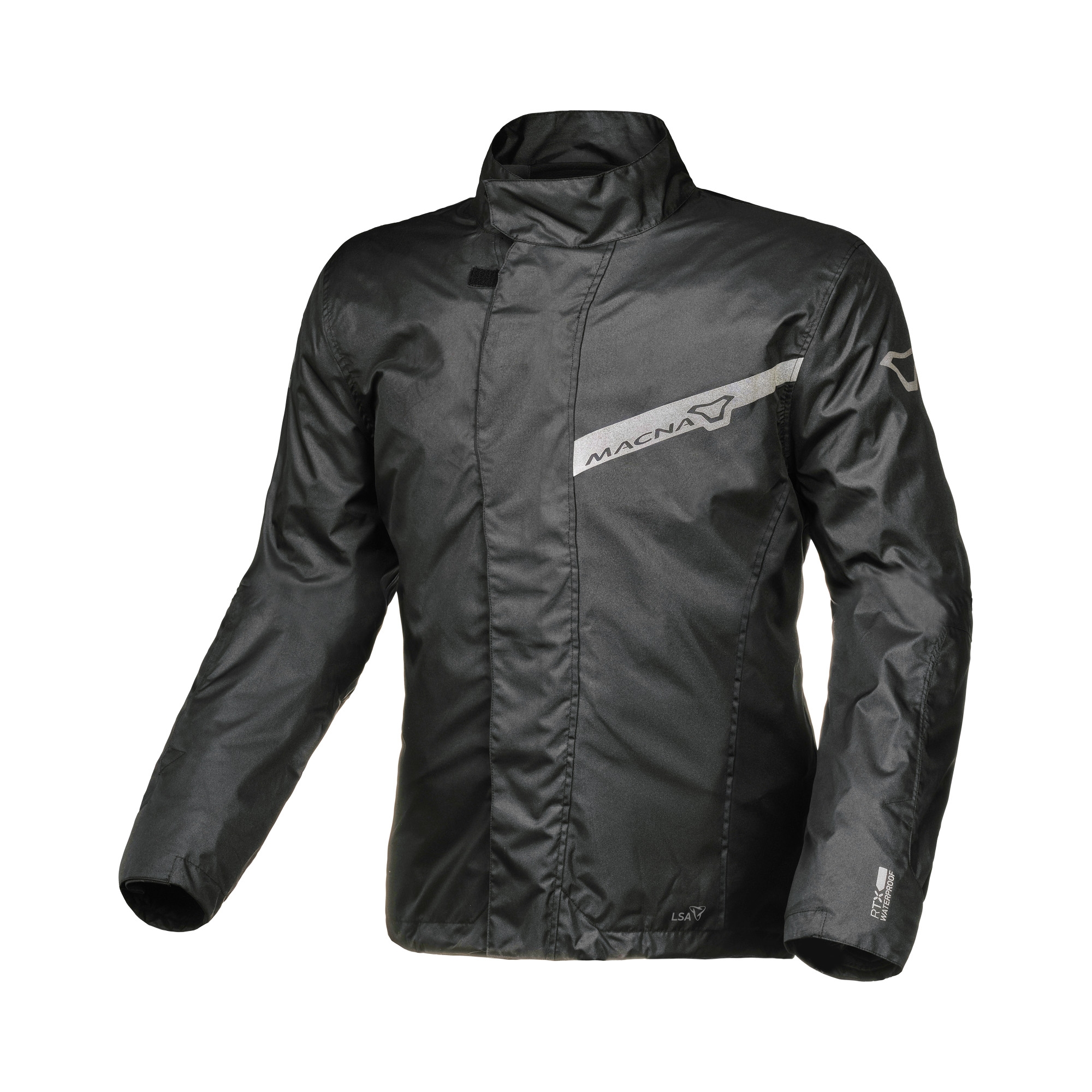 MACNA Spray Jacket Lady, Motorcycle rain, Black