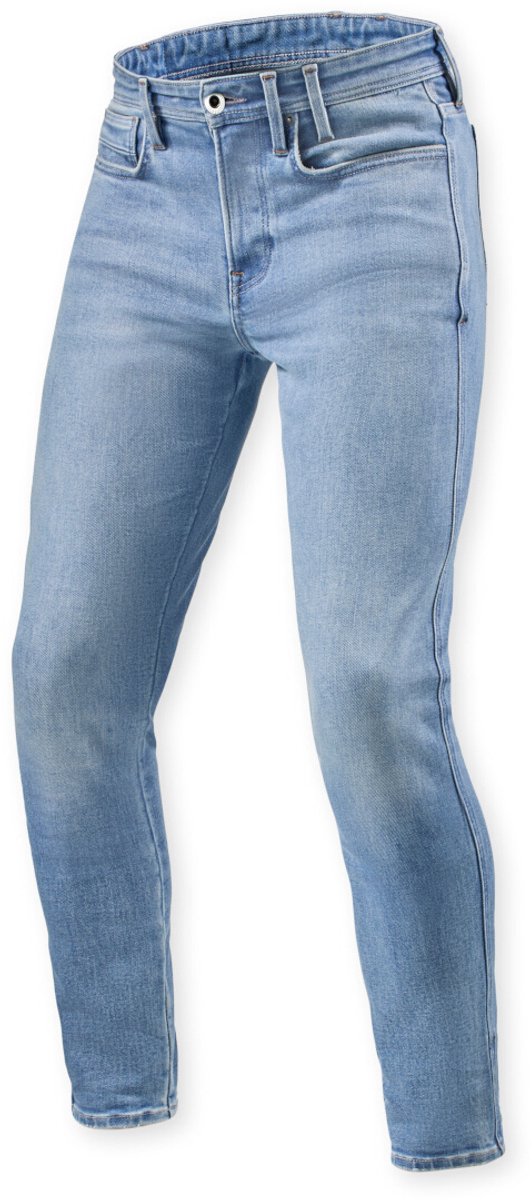 REV'IT! Piston 3 SK, Men's motorcycle jeans, Light blue length 32