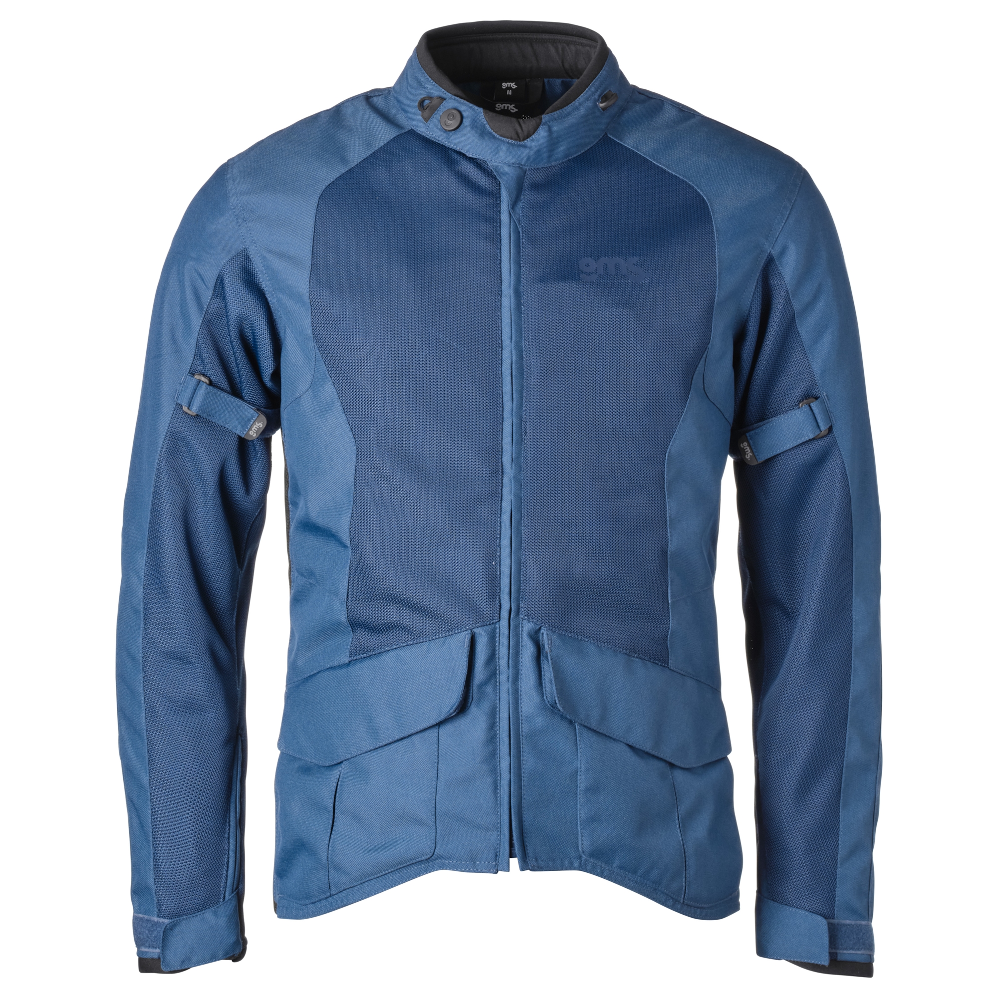 GMS FiftySix.7 Long, Men's summer motorcycle jacket, Blue