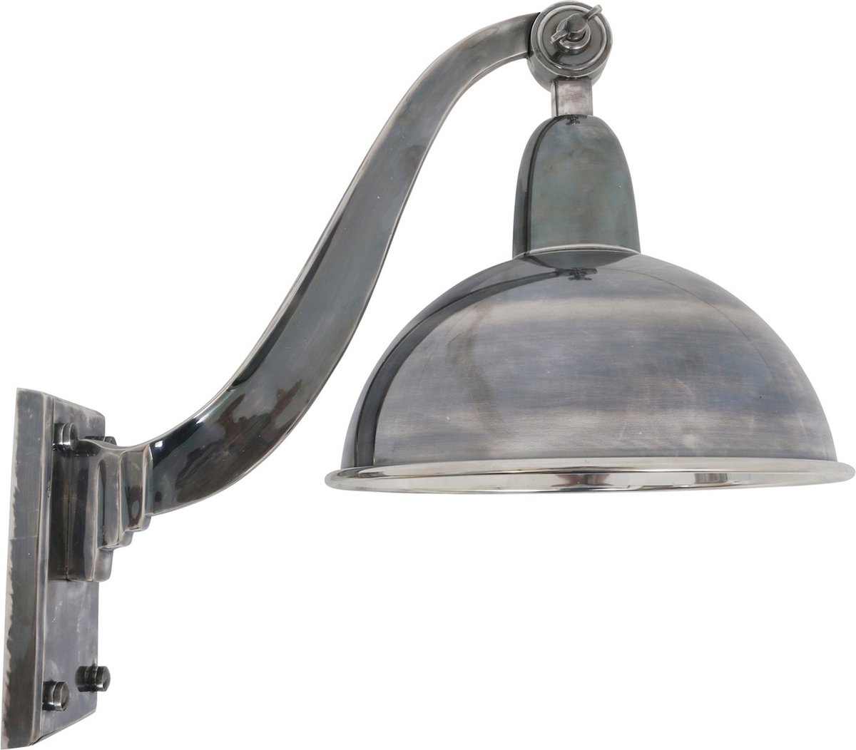 Wandleuchte Halifax Silber