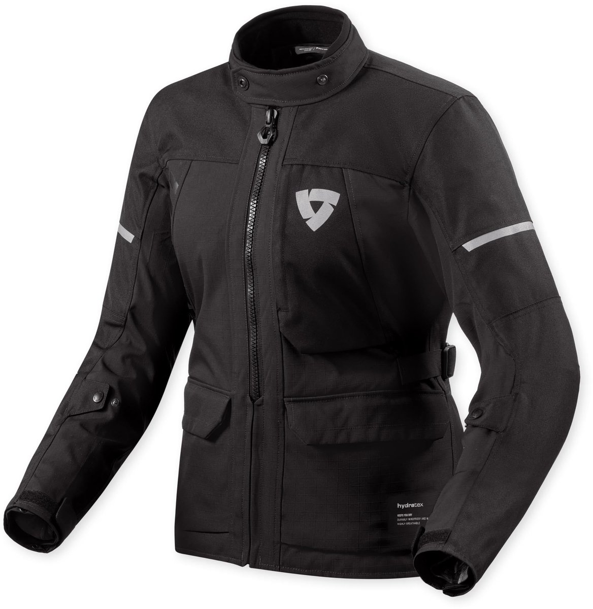 REV'IT! Convergent H2O Lady jacket, Women's textile motorcycle, Black