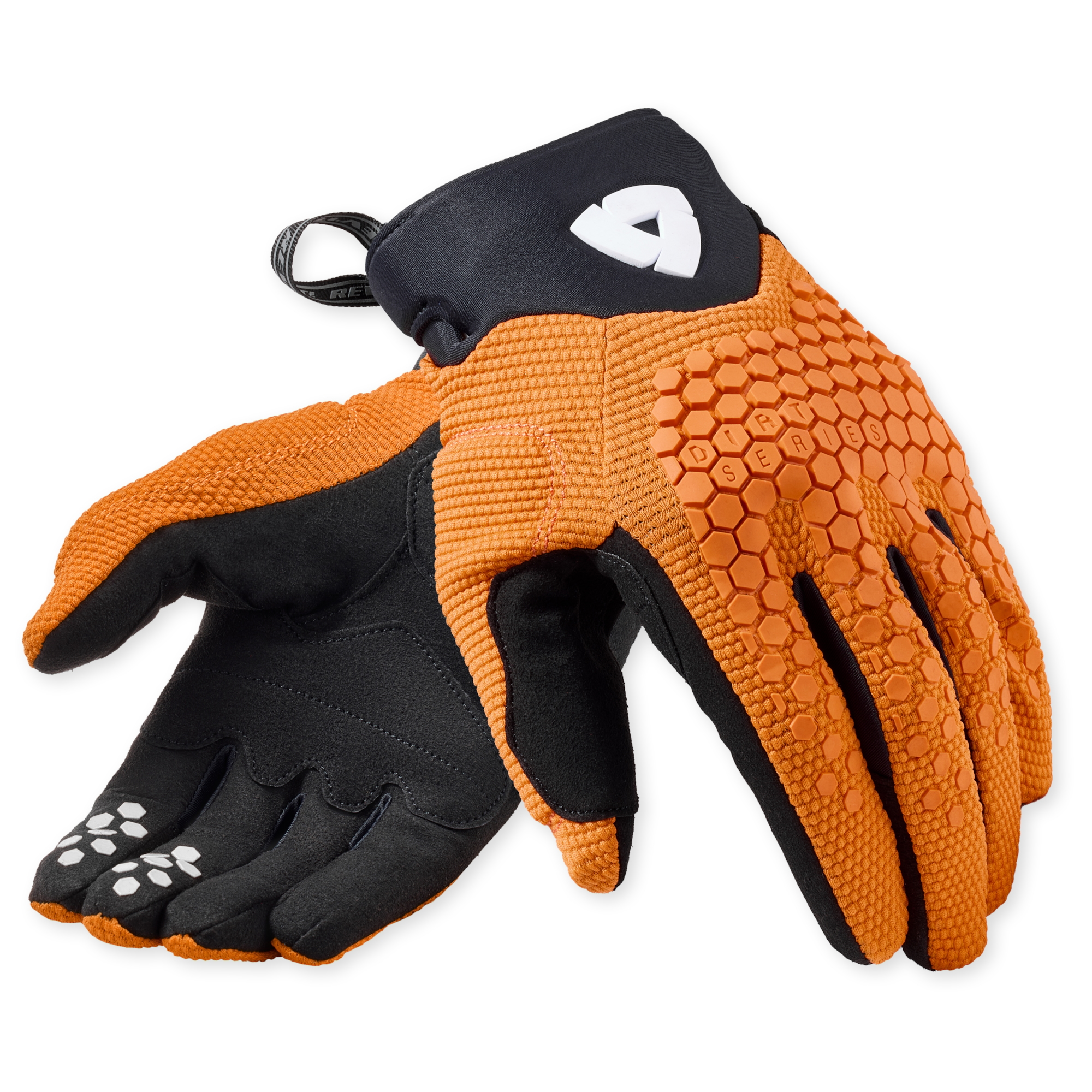 REV'IT! Massif, Men's summer motorcycle gloves, Orange