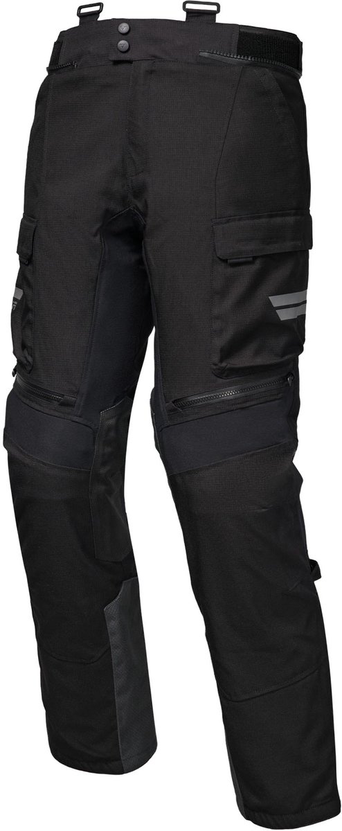 MODEKA Atlaz Pants, Men's textile motorcycle, Black