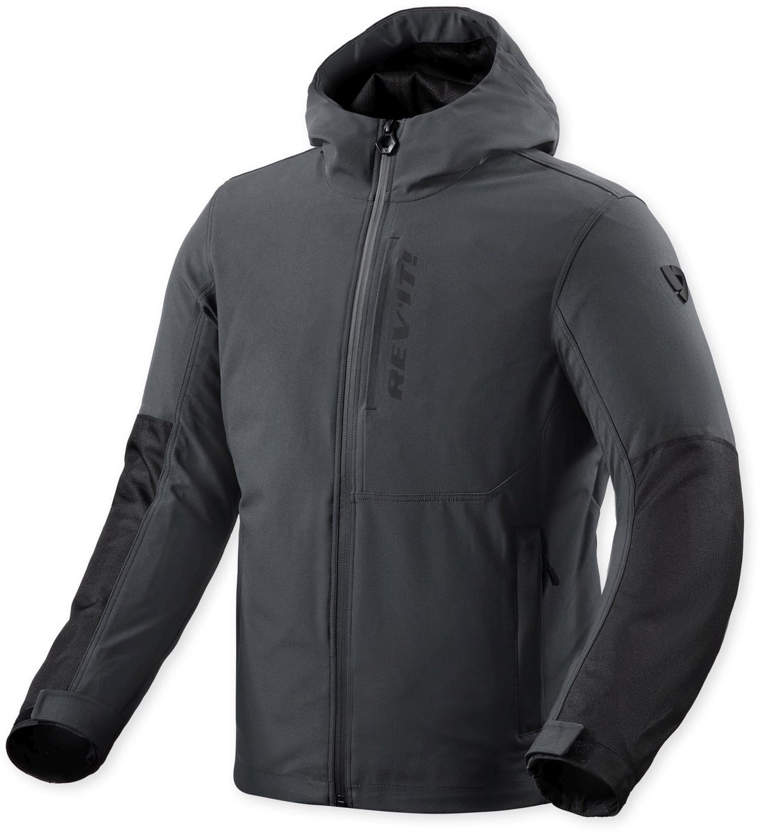 REV'IT! Traffic 2 H2O, Men's textile motorcycle jacket, Dark Blue Black