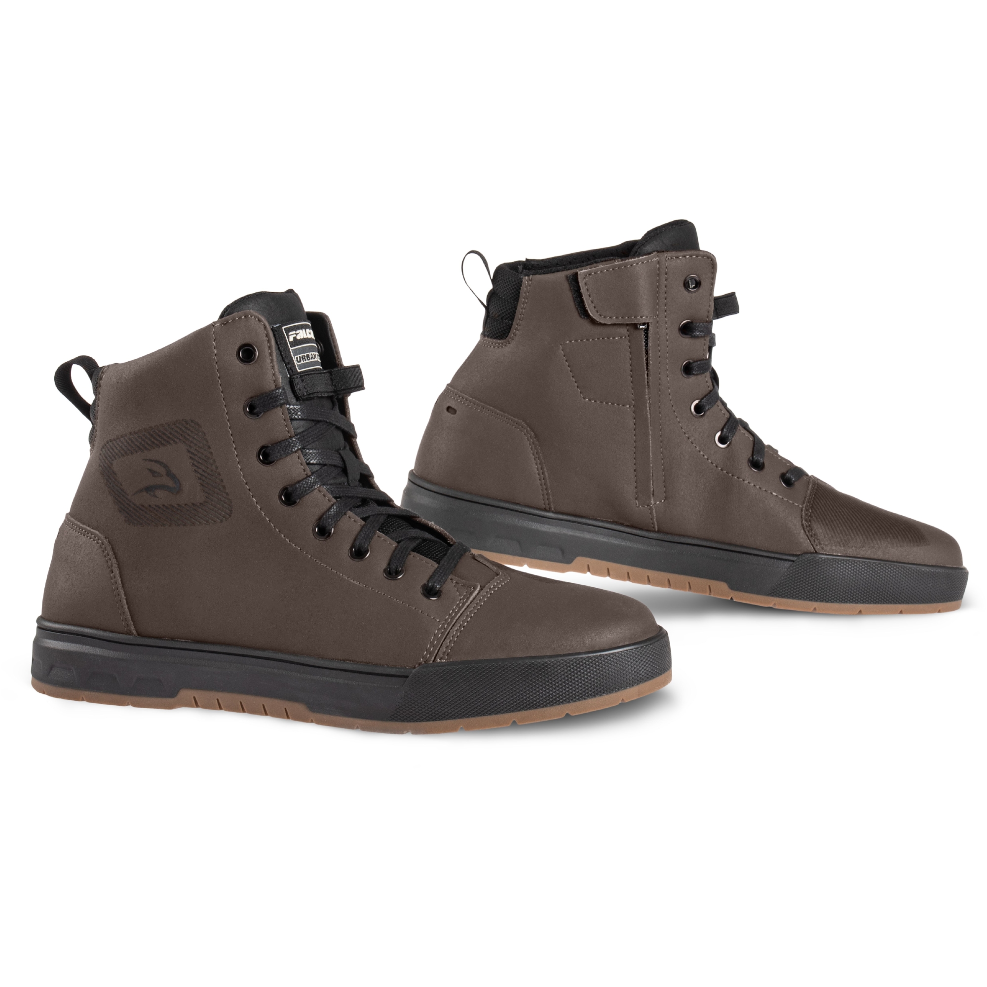 GIANNI FALCO Booster, Men's motorcycle shoes, Brown