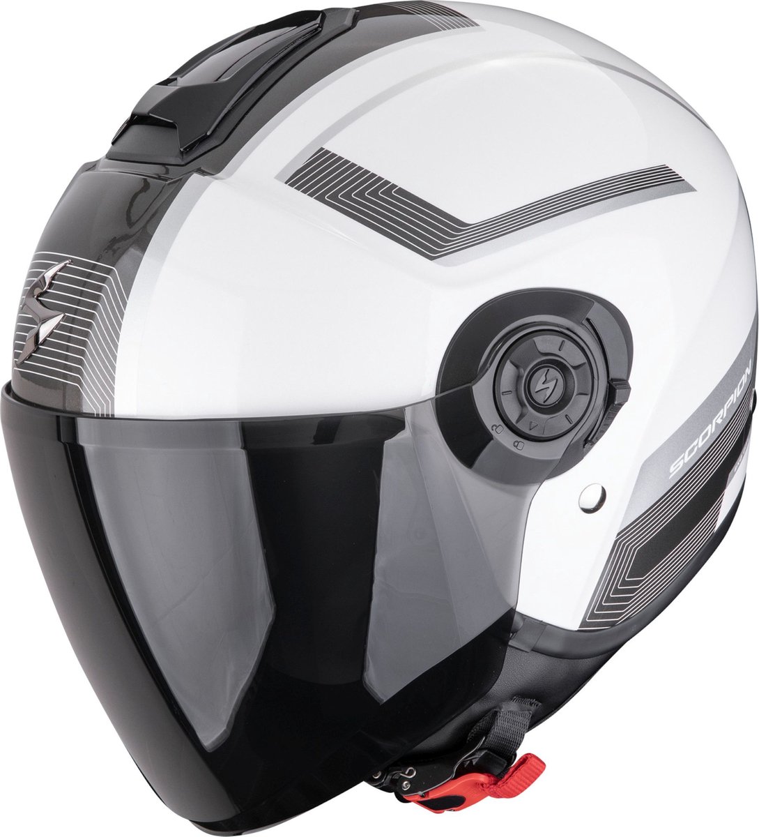 SCORPION EXO-City II Cosmos, Jet helmet, Pearl white-Silver