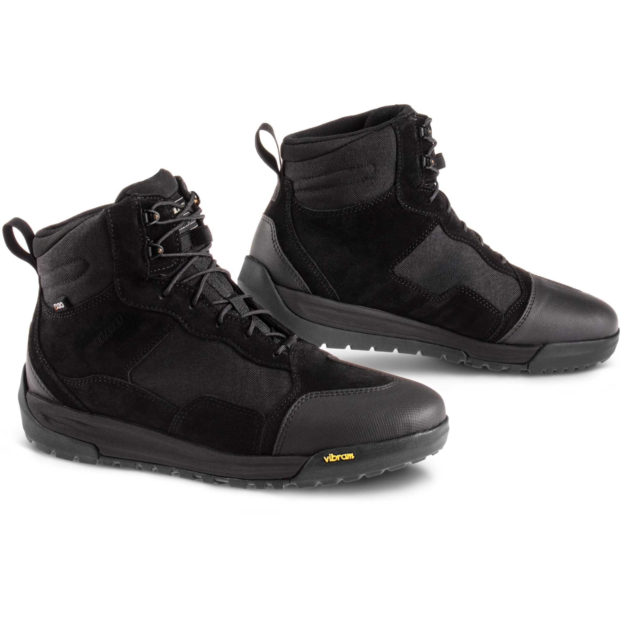 GIANNI FALCO Multisport, Men's motorcycle shoes, Black