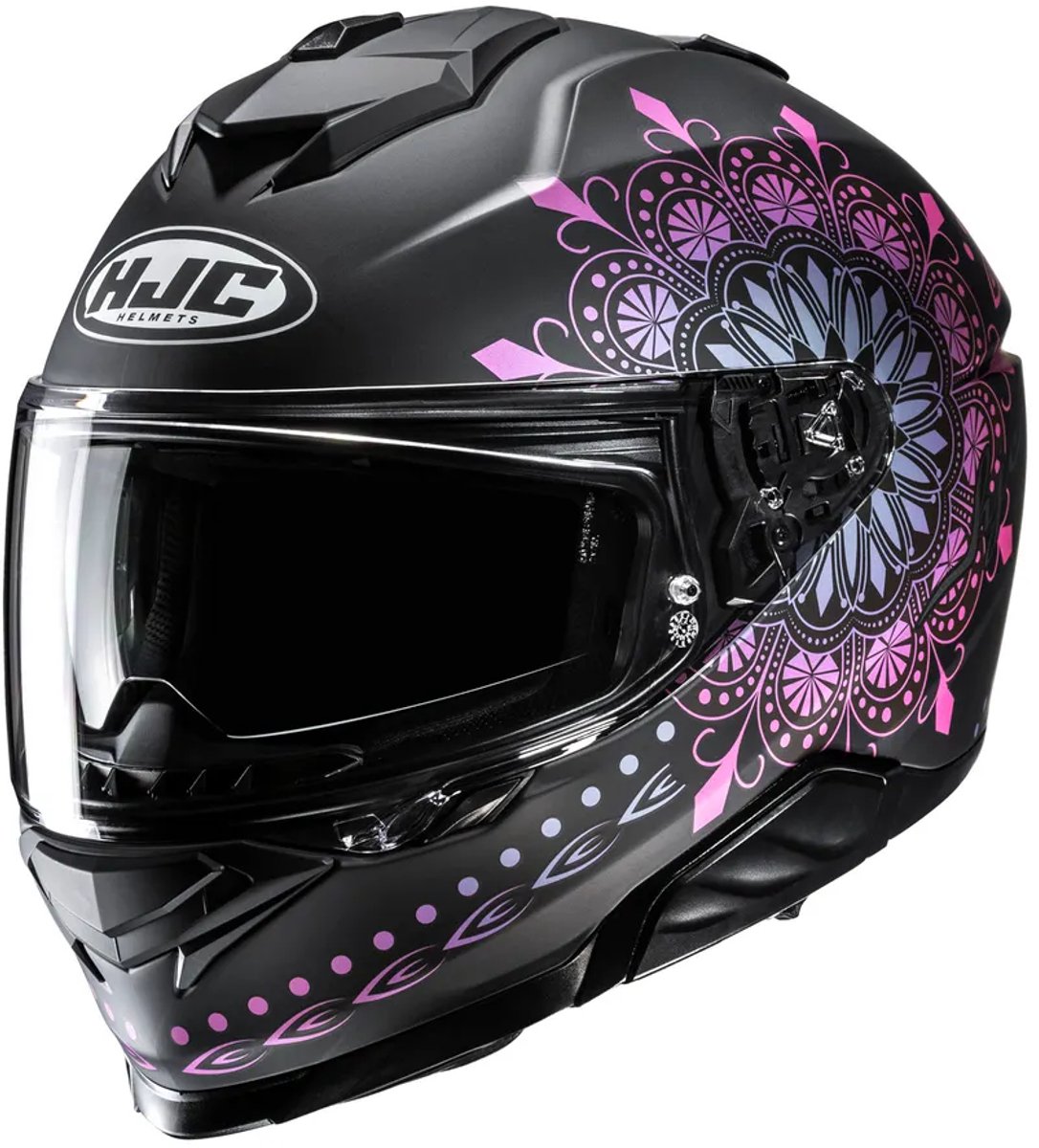 HJC i71 Niel, Full-face helmet, Black Pink