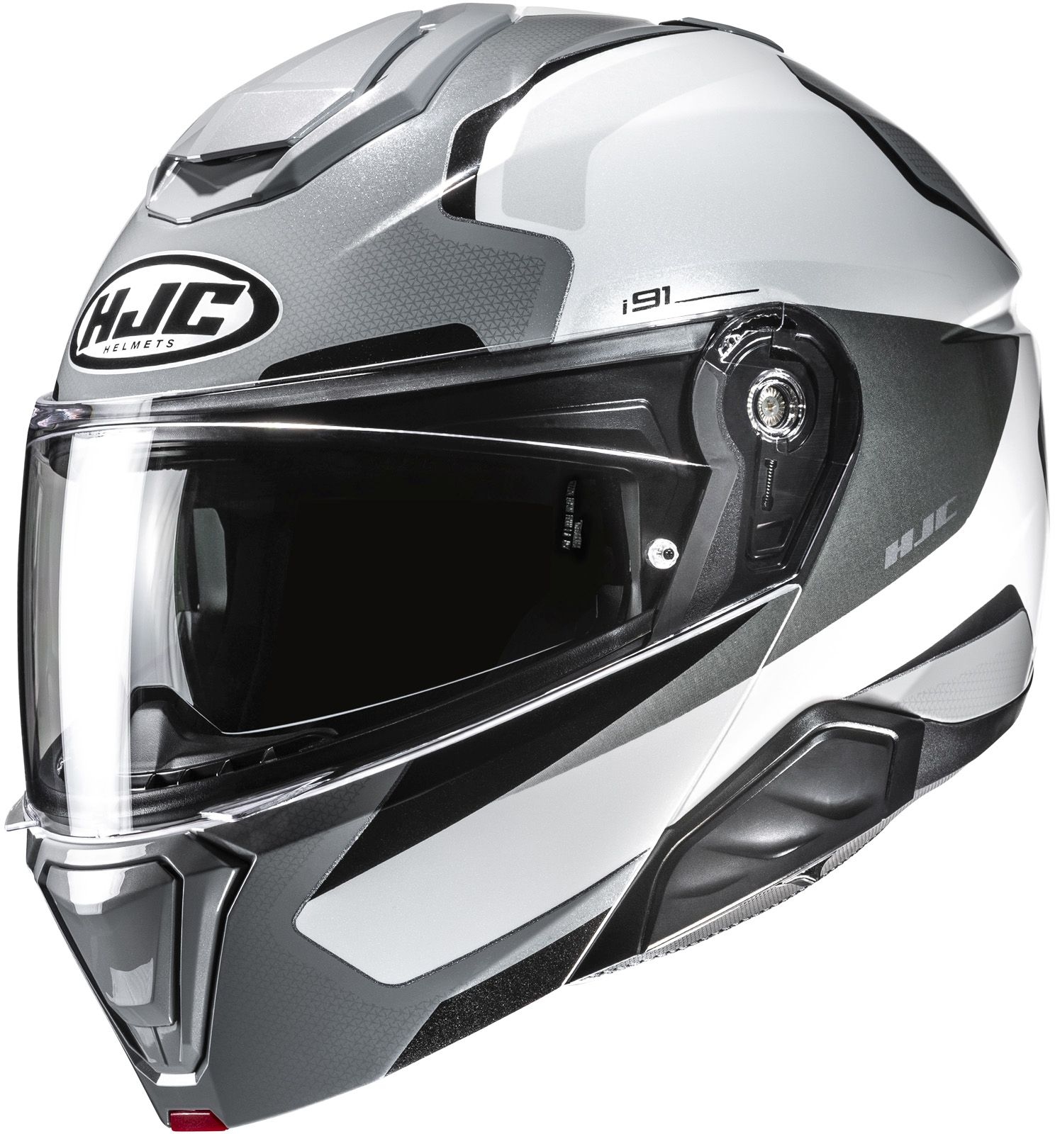 HJC i91 Felio, Modular helmet, White Grey
