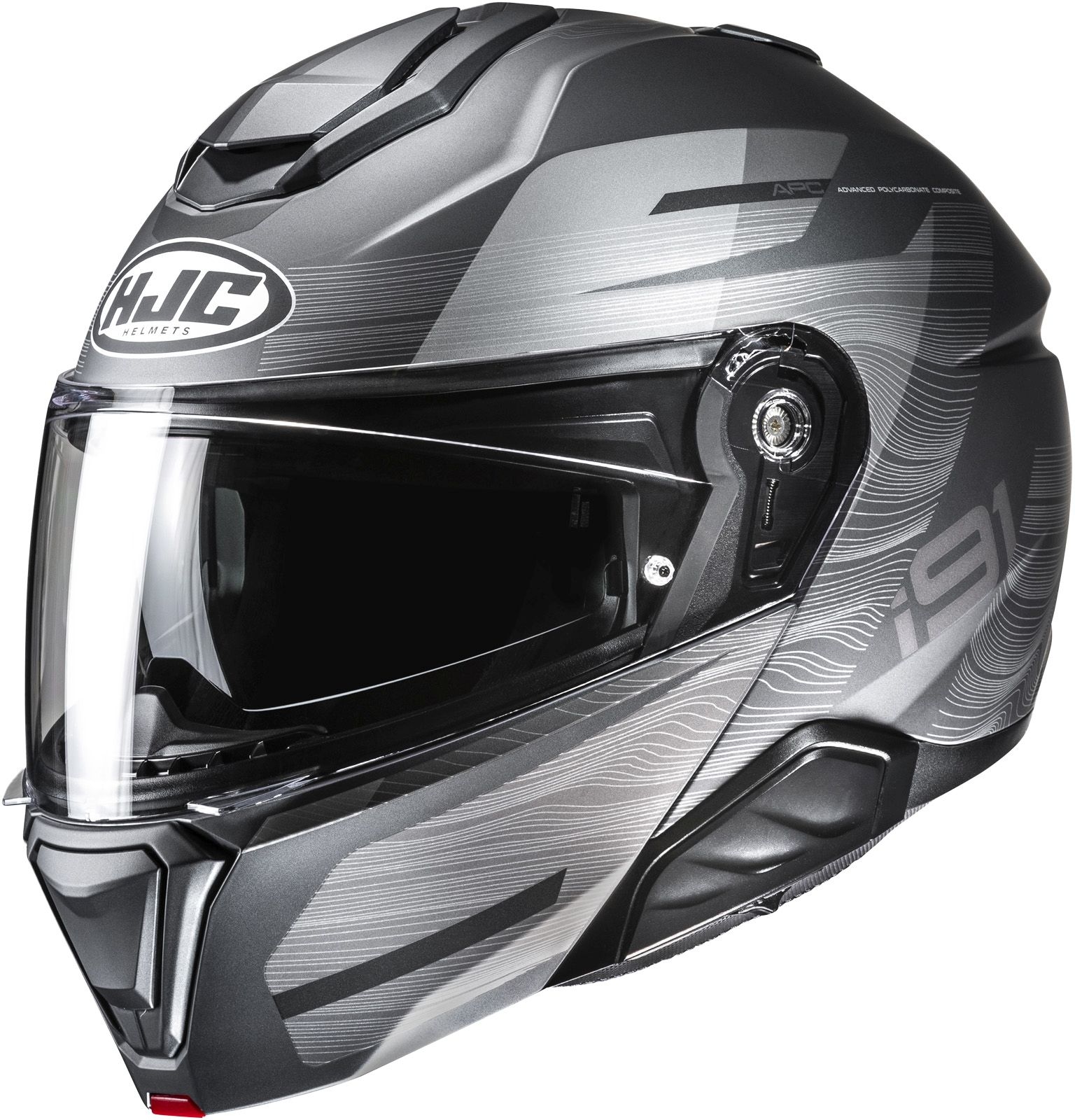 HJC i91 Dusk, Modular helmet, Black Grey