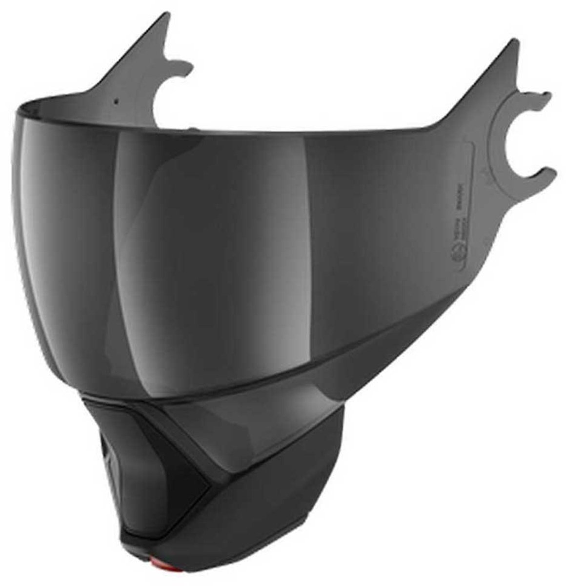 SHARK Visor VZ170 AS/AF (anti-fog) Dark smoke, visors and Pinlocks, Matt black KMA