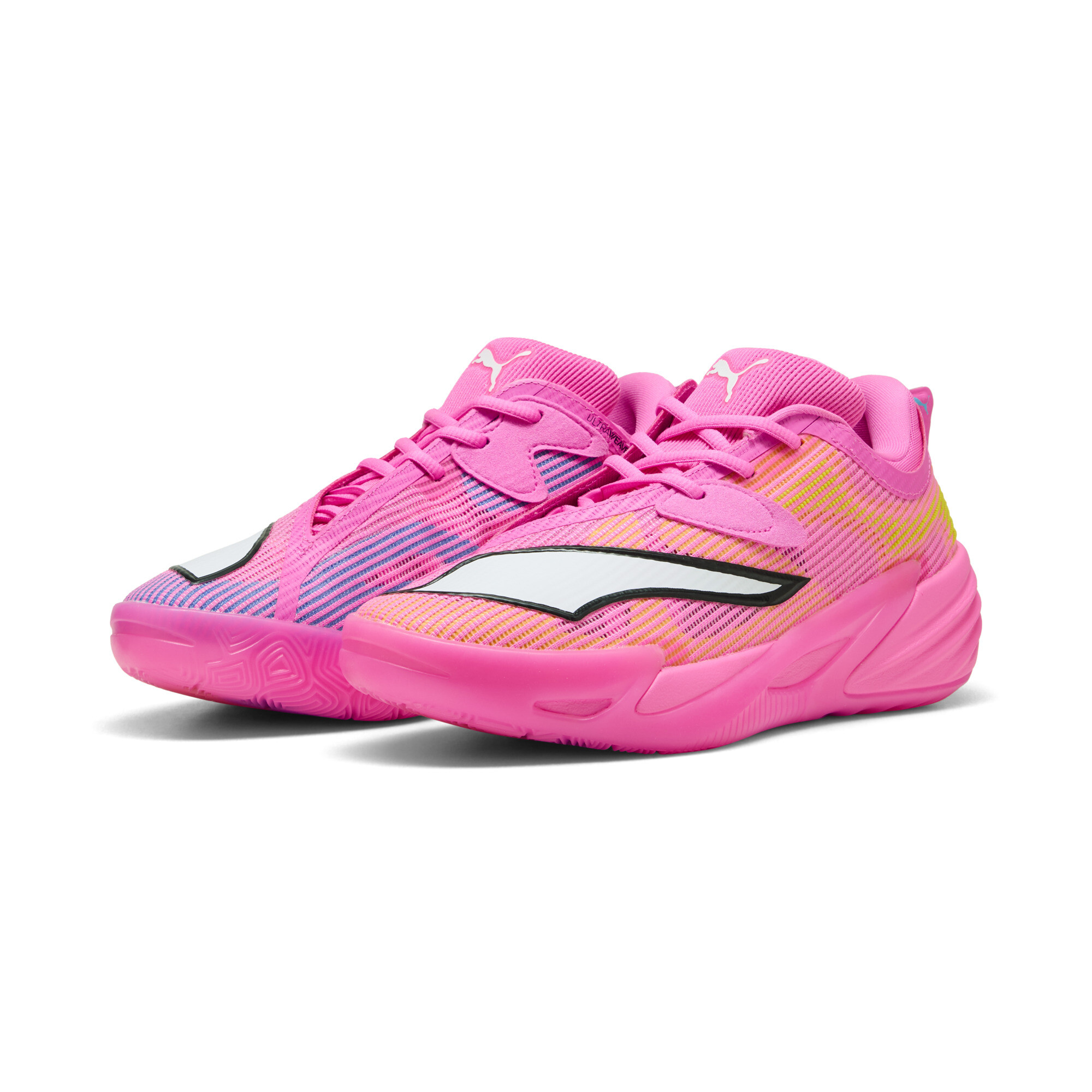 PUMA All-Pro NITRO™ 2 Showtime Basketballschuhe Unisex, Schuhe, Rosa, 53.5