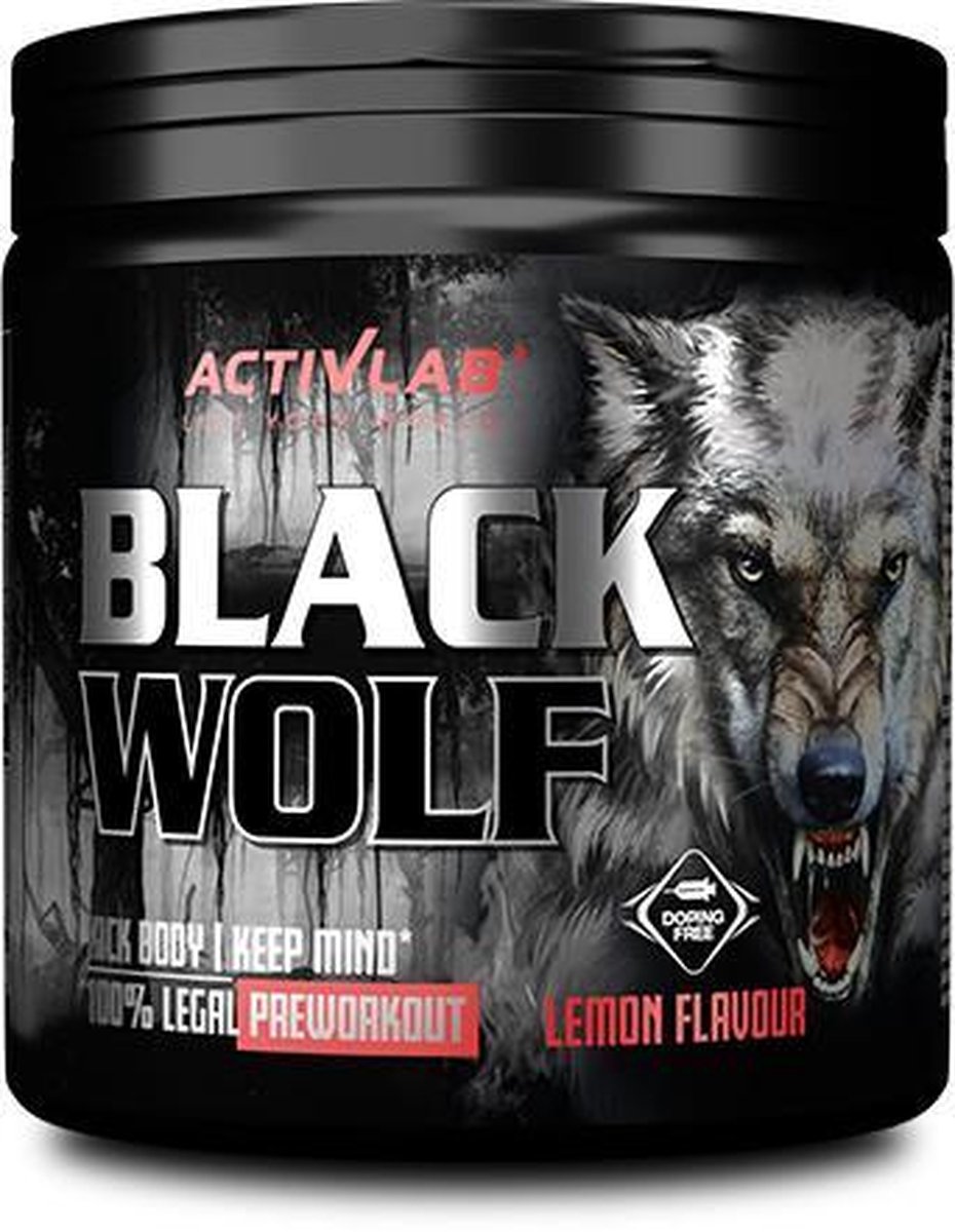Suplement Przedtreningowy Wieloskładnikowy Activlab Black Wolf 300g