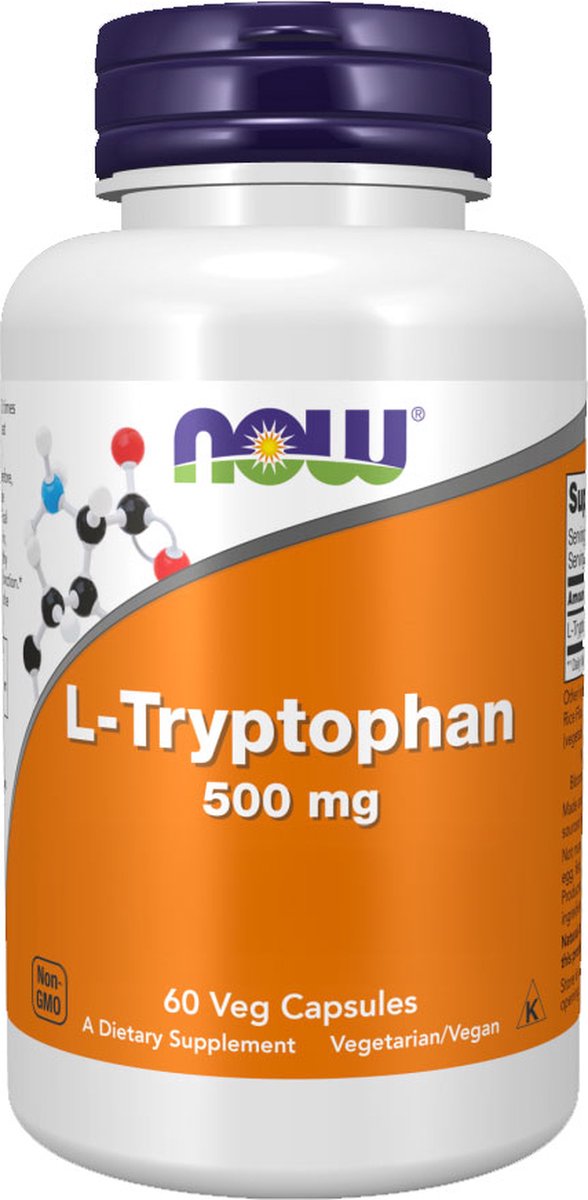Dobry Sen Tryptofan Now Foods L-Tryptophan 500mg 60vkaps