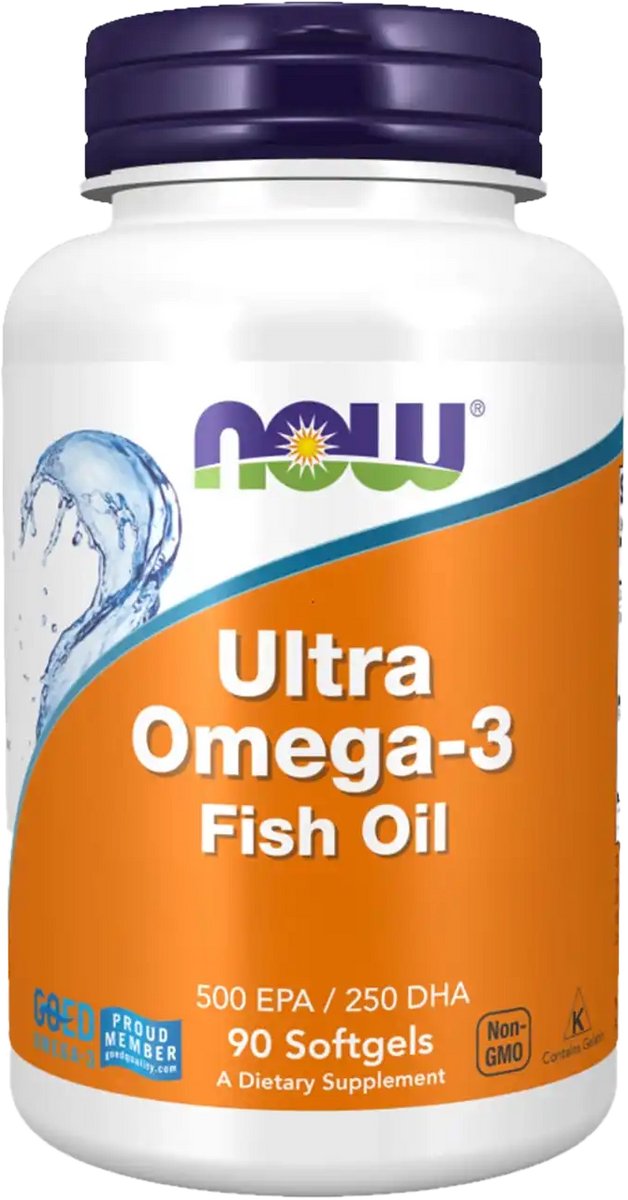 Kwasy Tłuszczowe Omega Now Foods Ultra Omega-3 90softgels
