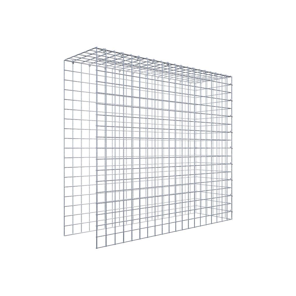 Extra gabion typ 4 100 cm x 90 cm x 30 cm (L x H x D), maskstorlek 5 cm x 5 cm, C-ring