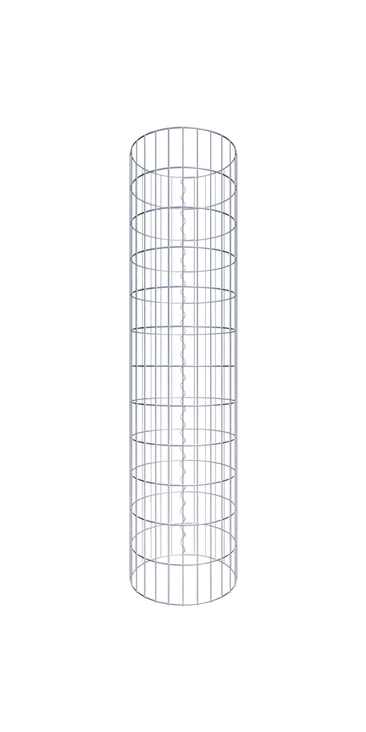 Gabionpelare diameter 42 cm, MW 5 x 10 cm rund