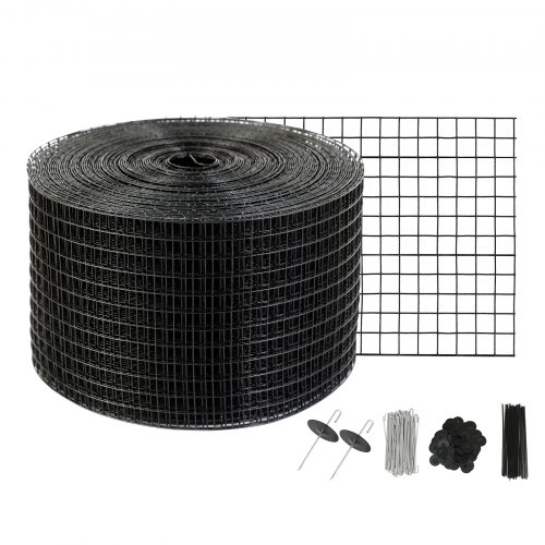 VEVOR 20 x 3048 cm Solar Panel Bird Guard Critter Guard Roll Kit 70pcs Fasteners