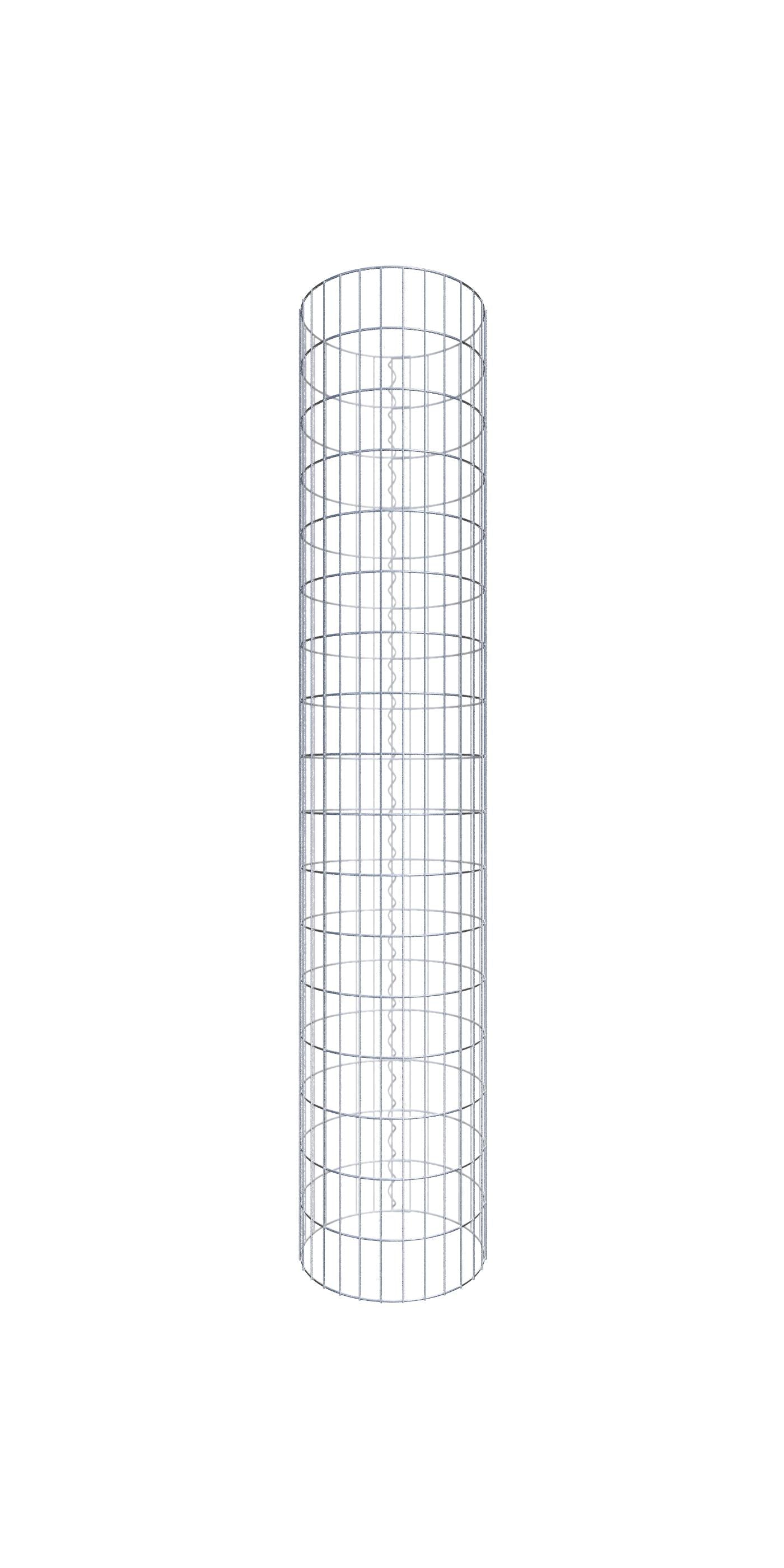 Gabionpelare diameter 47 cm, MW 5 x 10 cm rund