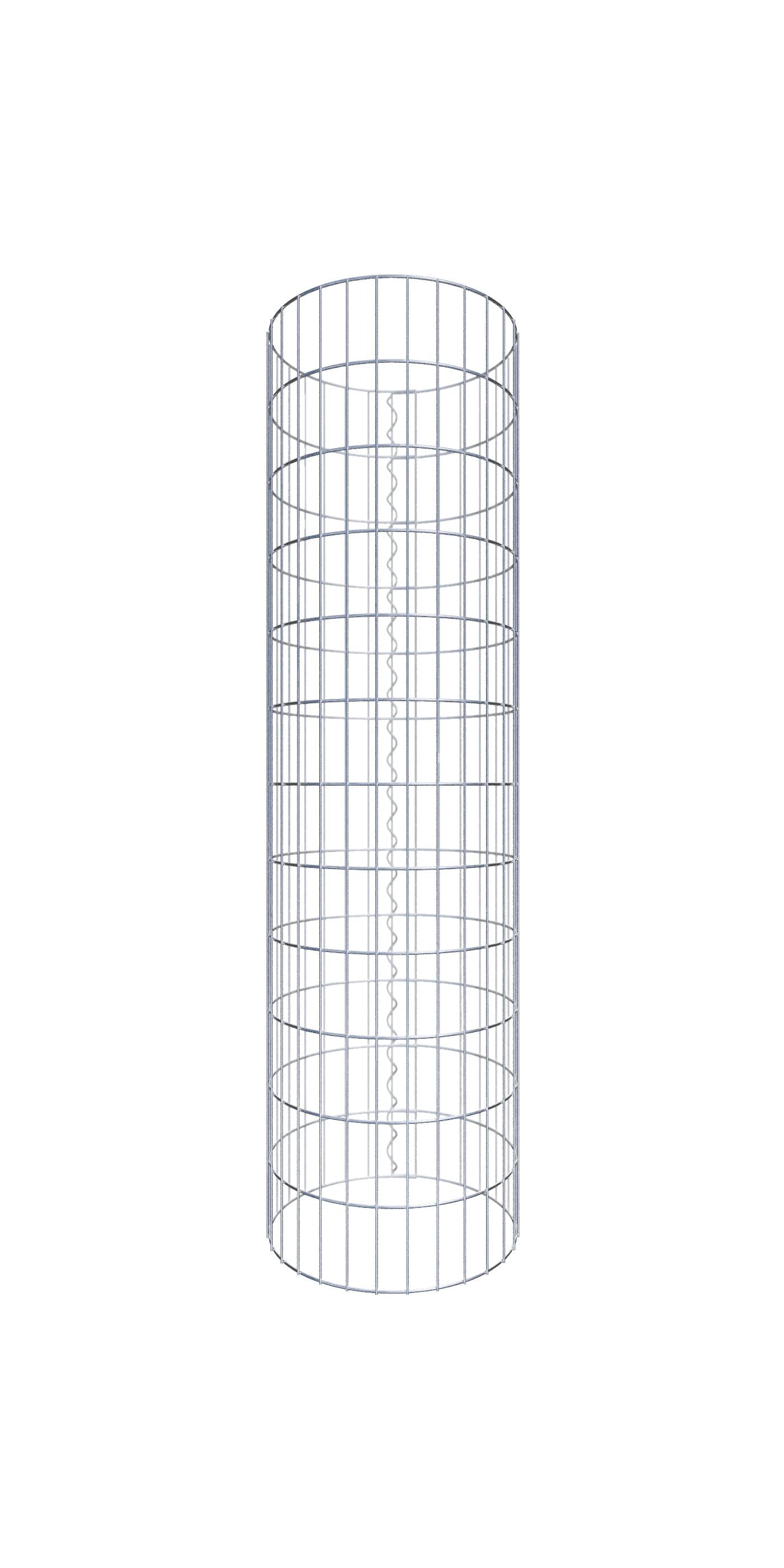 Gabionpelare diameter 47 cm, MW 5 x 10 cm rund