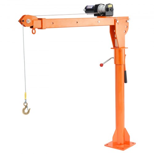 VEVOR Elektrisk pickup kran lyftkran 1100 lbs 360° svängbar hisslyft