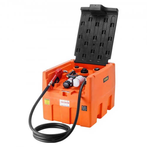 VEVOR Portable Diesel Tank 181.7 L Fuel Tank with 12V Electric Transfer Pump