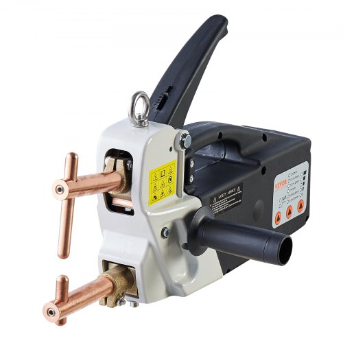VEVOR Portable Spot Welder, 4mm Thick Spot Welder Machine with 8.1KVA Input Capacity, 4200A Electric Metal Sheet Welding Machine Handheld Welding Tip Gun