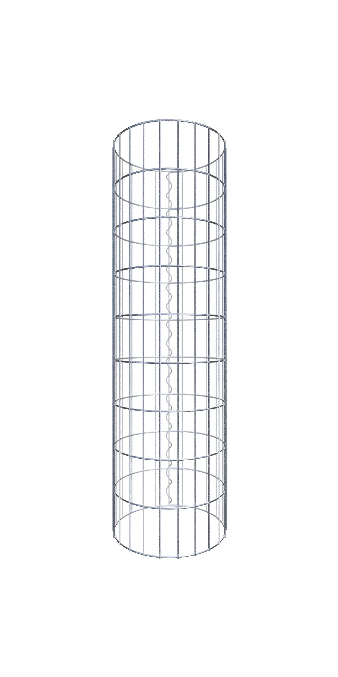 Gabionpelare diameter 37 cm, MW 5 x 10 cm rund
