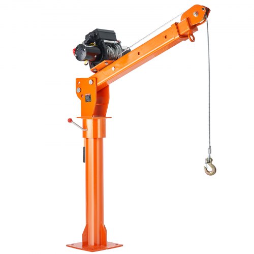 VEVOR Elektrisk pickup kran lyftkran 2200 lbs 360° svängbar hisslyft
