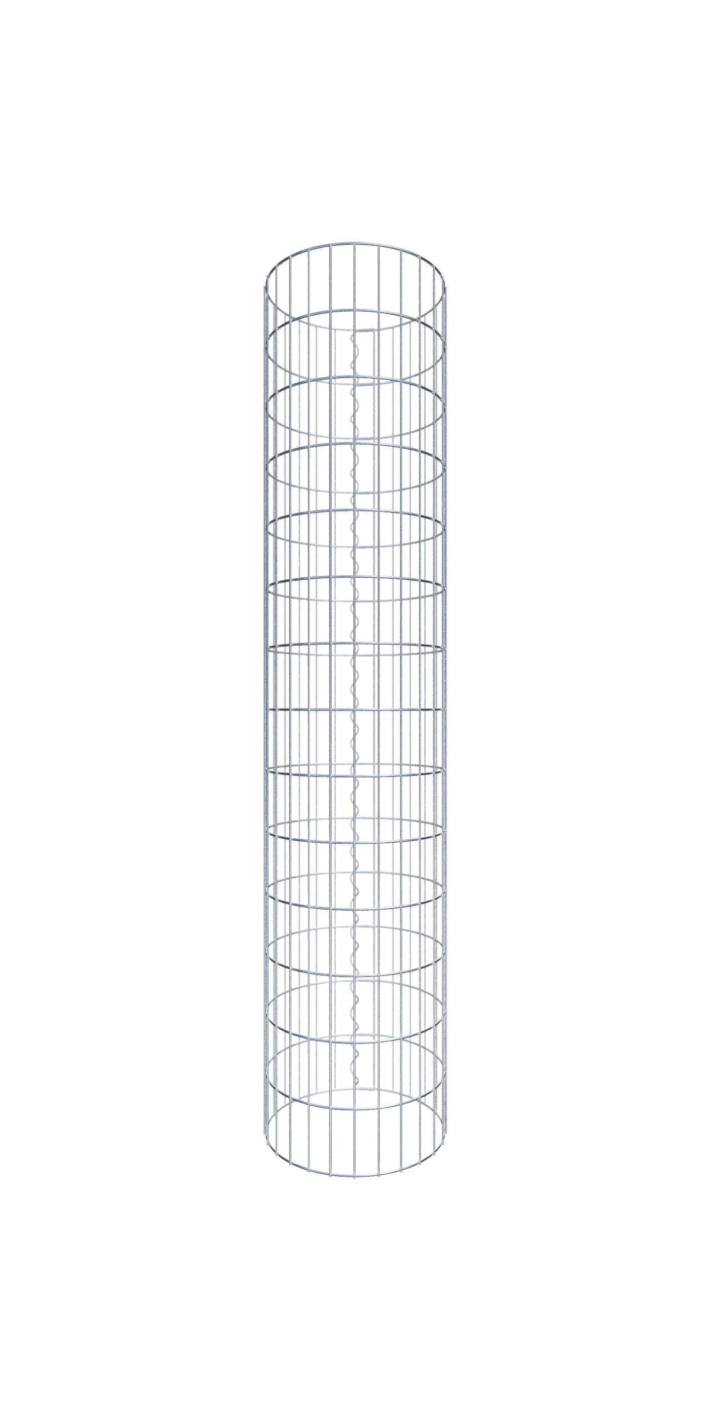 Gabionpelare diameter 42 cm, MW 5 x 10 cm rund