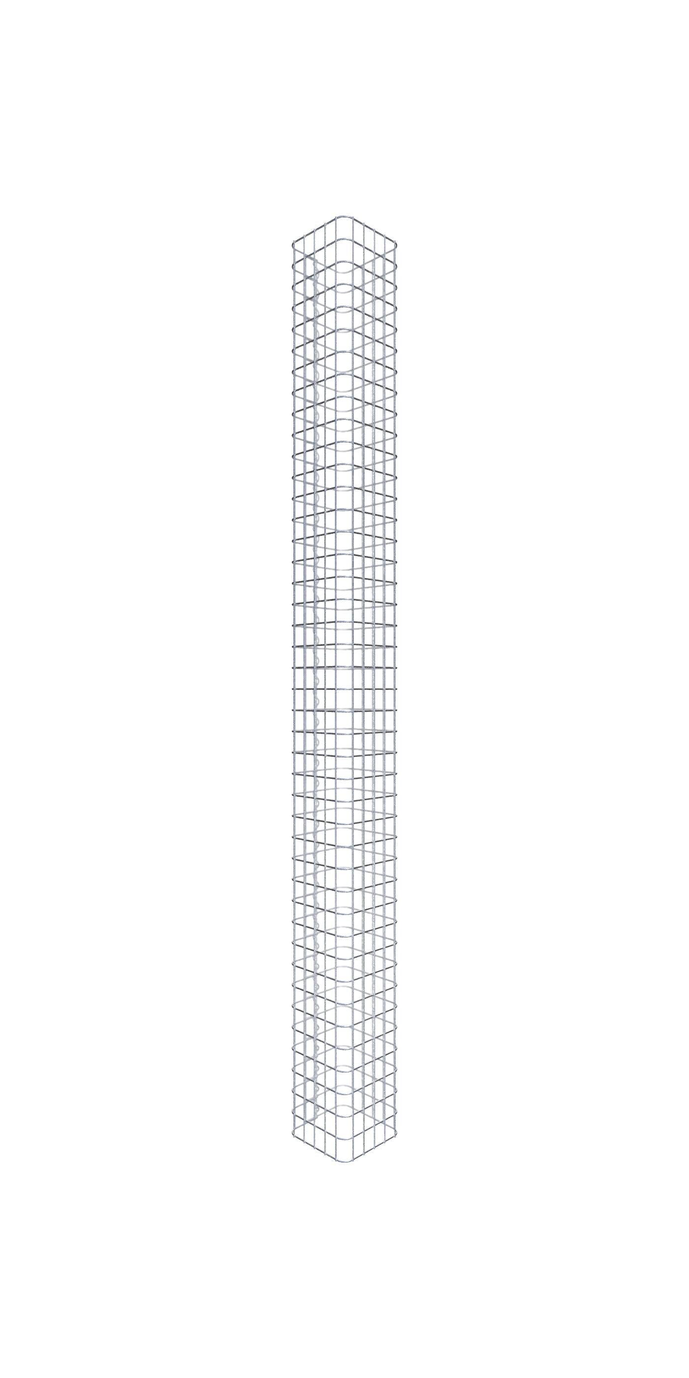 Gabionpelare 27 x 27 cm MW 5 x 5 cm kvadrat
