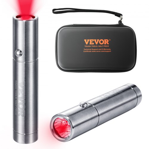 VEVOR Red Light Therapy Device for for Body, Red & Near Infrared Light Therapy Wand with 3 Wavelengths, Handheld Red Light Healing Therapy Torch for Joint Muscles Pain Relief, Wound Healing, Skin Heal