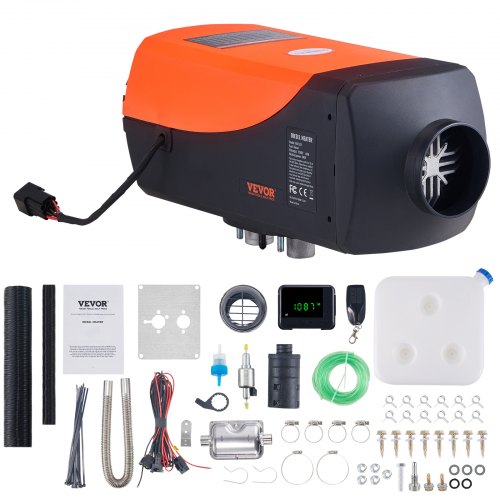 VEVOR Diesel Air Heater 12V 5-8KW LCD Display Remote Control for Car Bus RV