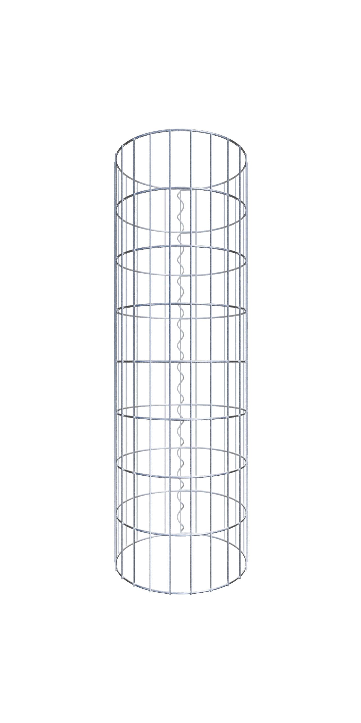 Gabionpelare diameter 37 cm, MW 5 x 10 cm rund