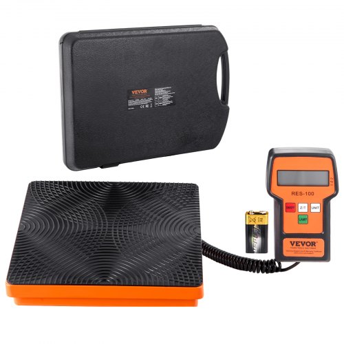 VEVOR Electronic Digital Refrigerant Charging Freon Weight Scale 99.8 kg for HVAC
