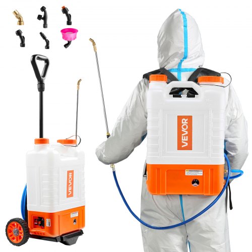 VEVOR Backpack Sprayer Garden Sprayer with 15 L Reservoir 0-94 PSI