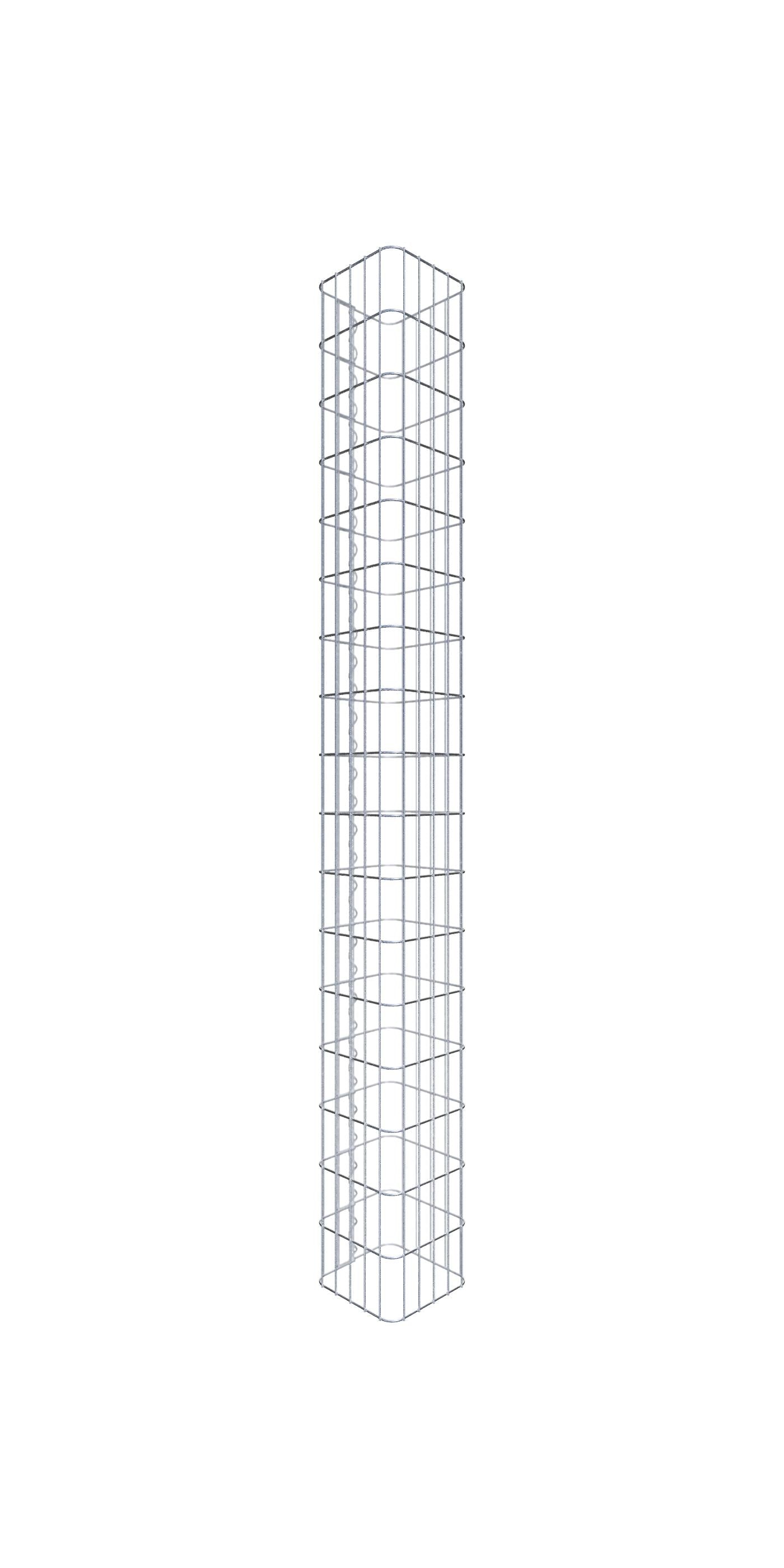Gabionpelare 27 x 27 cm, MW 5 x 10 cm kvadrat