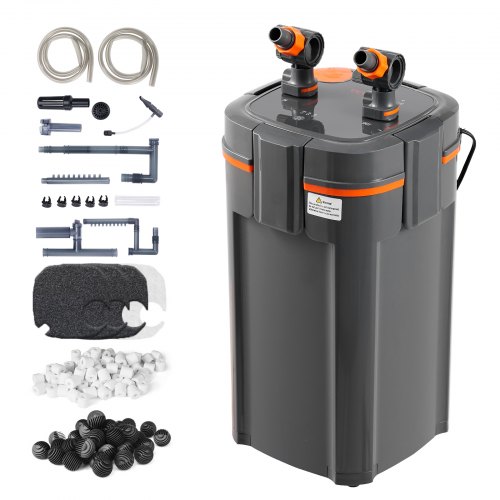 VEVOR 378.5 L Aquarium Canister Filter 12w UV Lamp Fish Tank Quiet