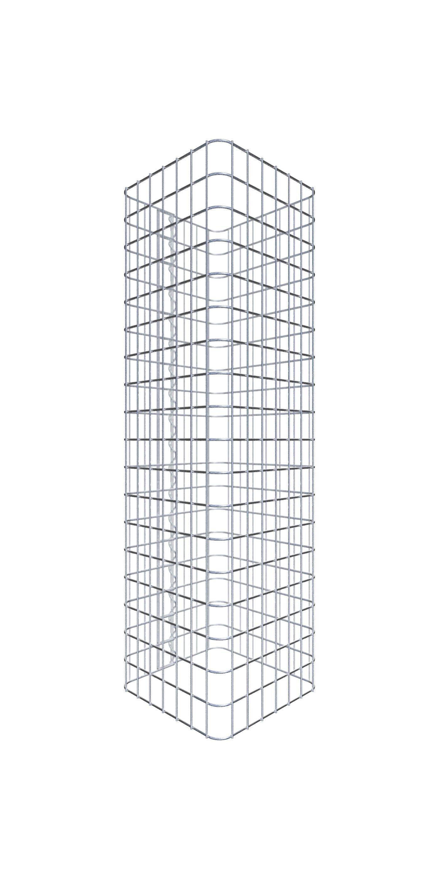 Gabionpelare 42 x 42 cm MW 5 x 5 cm kvadrat