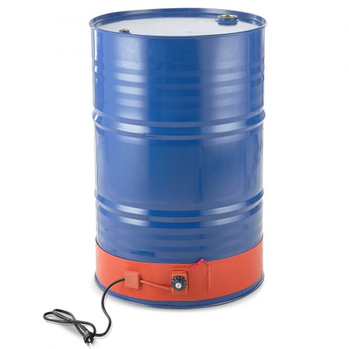 VEVOR 208.2 L Metal Drum Heater 1200 Watt 12.7 cm Width 30-150°C Adjustable
