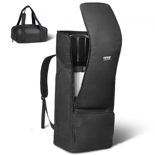 VEVOR Telescope Case, 760 mm, Telescope Storage Backpack with Secure Strap, Pockets and Cozy Shoulder Traps, Shock-Absorbent Telescope Carrying Case for Optical Tube & Tripod, Counterweight Pocket