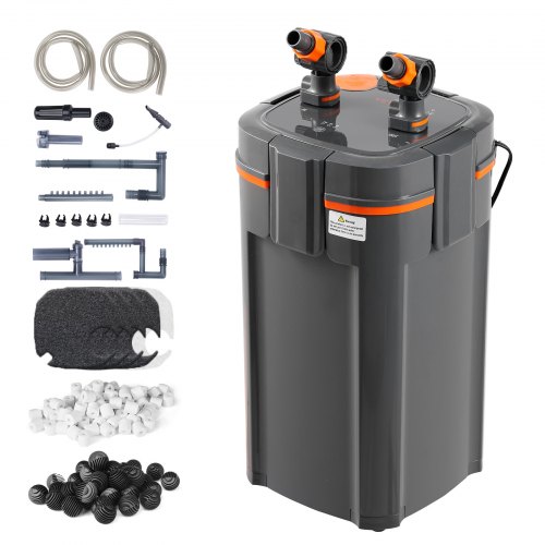 VEVOR 757.1 L Aquarium Canister Filter 20w UV Lamp Fish Tank Quiet