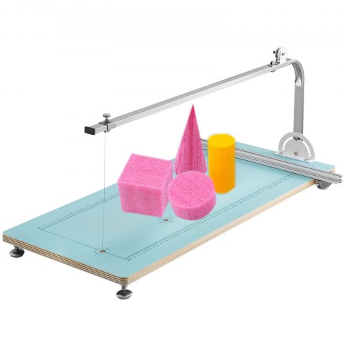 VEVOR Foam Cutting Machine Hot Wire Foam Cutter Scaled Workbench Styrofoam Cutter Adjustable Angle for Foam Sponge KT Board Foam Carving Modeling…